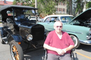 U.S. Army veteran Gary Keller checks out many of his favorite cars Saturday at the Honoring our Veterans Car Show at the VA Medical Center in Biloxi. One of his favorites was this 1925 Ford Model T.